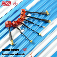 RUSHFPV CHERRY 5.8G 1.2DB Clear Red FPV Antenna - 1PC