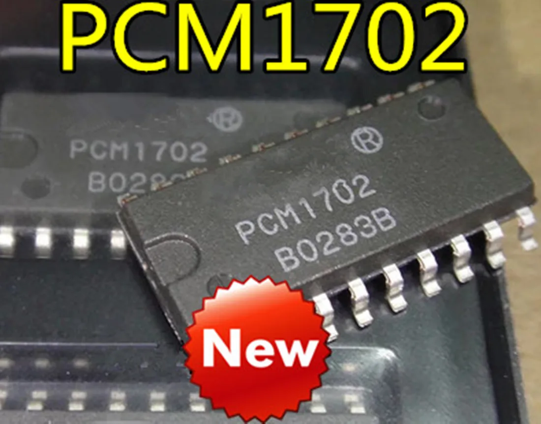 Новый оригинальный набор микросхем PCM1702U PCM1702 SO20-5.2MM, 1 шт.