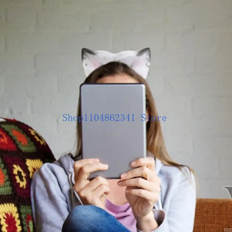 

5asd Girls Hair Hoop Furry Ear Furry Kitten Party Costume Cosplay