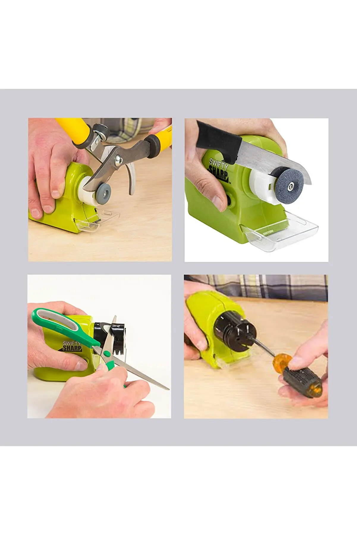 Cordless Knife Scissors Sharpening Machine Made of Quality Material Makes Knives Very Sharp 2022 Trend Model