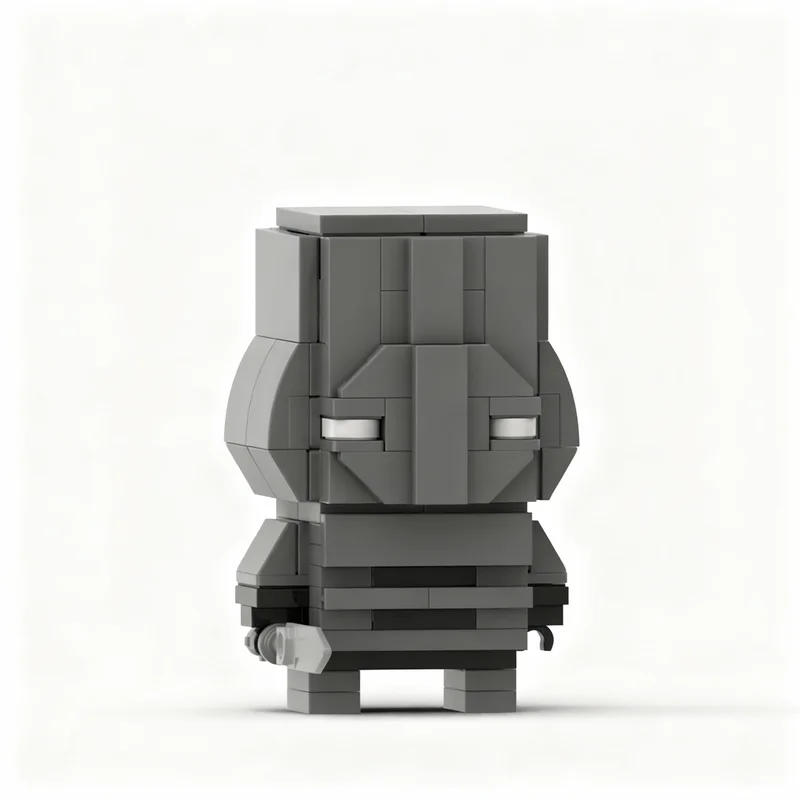 165 шт. MOC Stoveface Castle Crashers BrickHeadz Модель строительных блоков, идея для подарка на день рождения, образовательная коллекция Brick