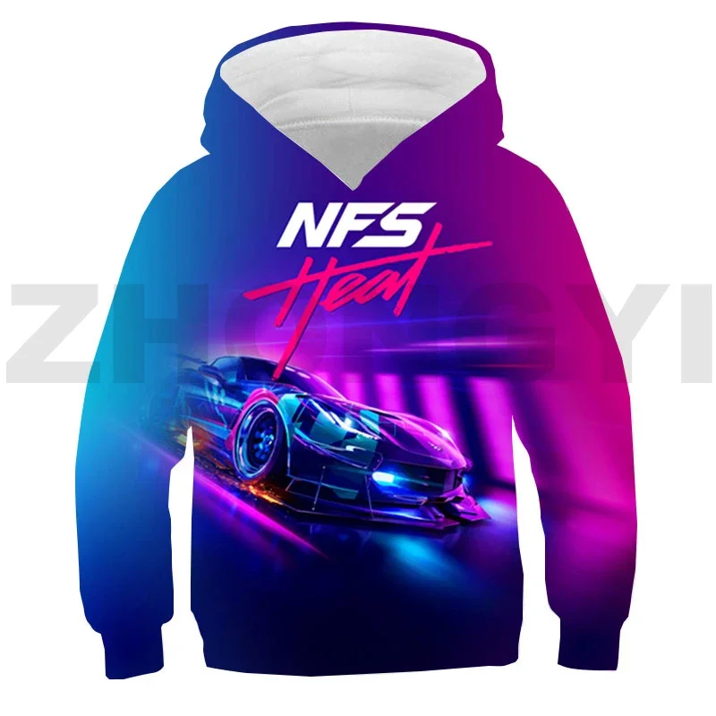 

Children Game NFS Print 3D Loose Pullovers Car Need for Speed Hoodie Harajuku Plus Size Hoodies Oversized Sweatshirt Tracksuit