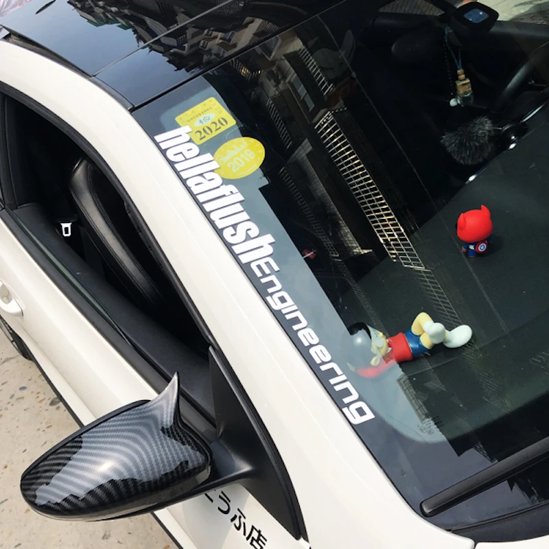 Специальное предложение S305 наклейки и Переводные картинки на лобовое стекло заднего вида автомобиля hellafпышные фетровые японские модификации декоративные аксессуары