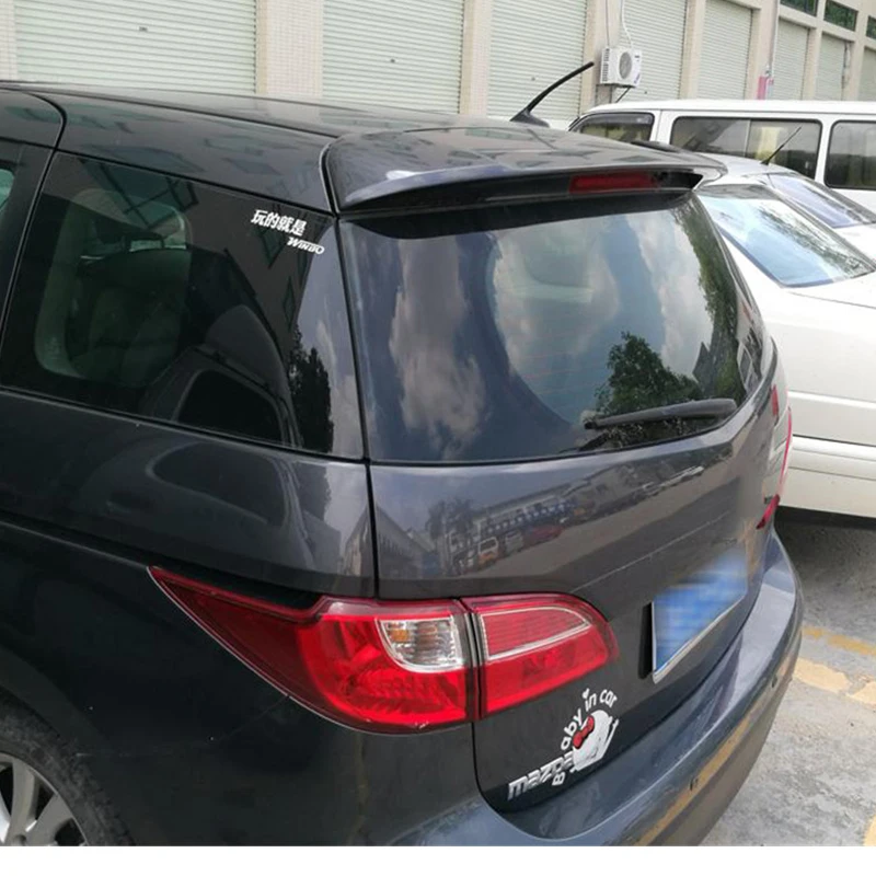 For Mazda 5 Roof Spoiler Accessories 2011-2015 Year Mazda5 High Quality ABS Plastic Car Rear Tail Wing Body Kit