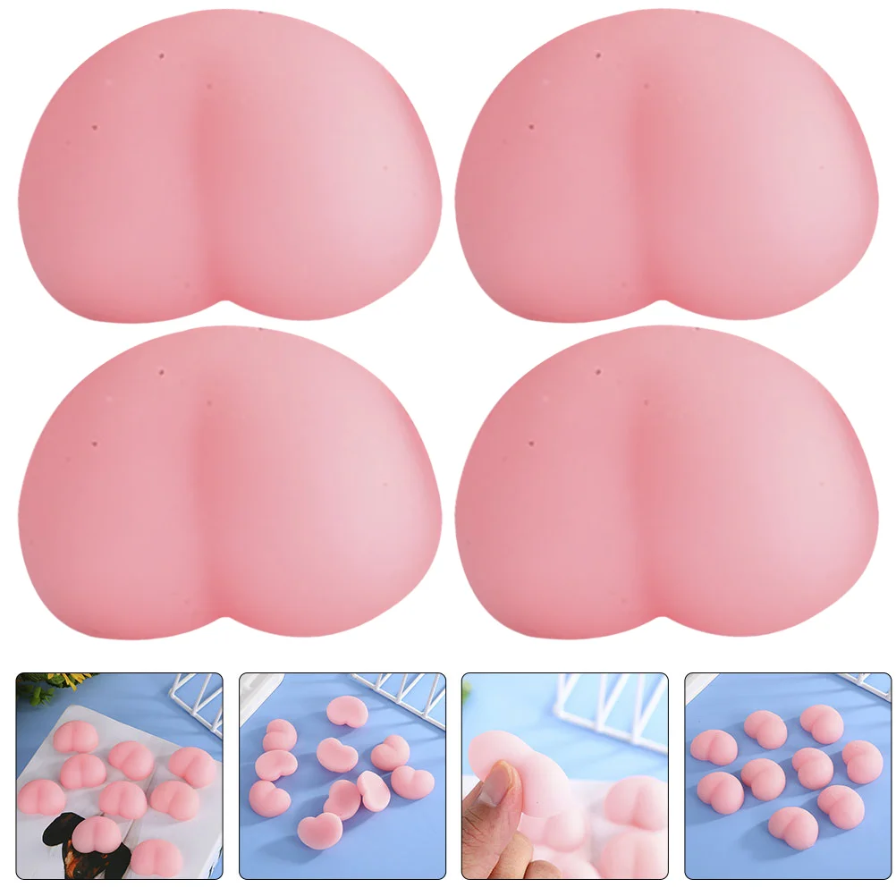 12 Pcs Ass Pinch Odorless Toys Prank Kids Fidget Music Car Shape Squeezing Ball Supple Stress Soothing Tricky