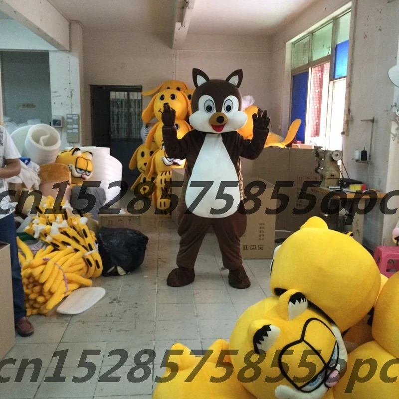 

Chipmunk Mascot Costume Cartoon Squirrels Cosplay Costume Adult Cartoon Character Outfit Fancy Dress Suit Plan Birthday Party