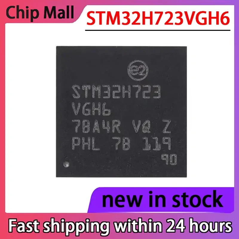 

1PCS STM32H723VGH6 STM32H723 TFBGA-100 32-bit Microcontroller MCU