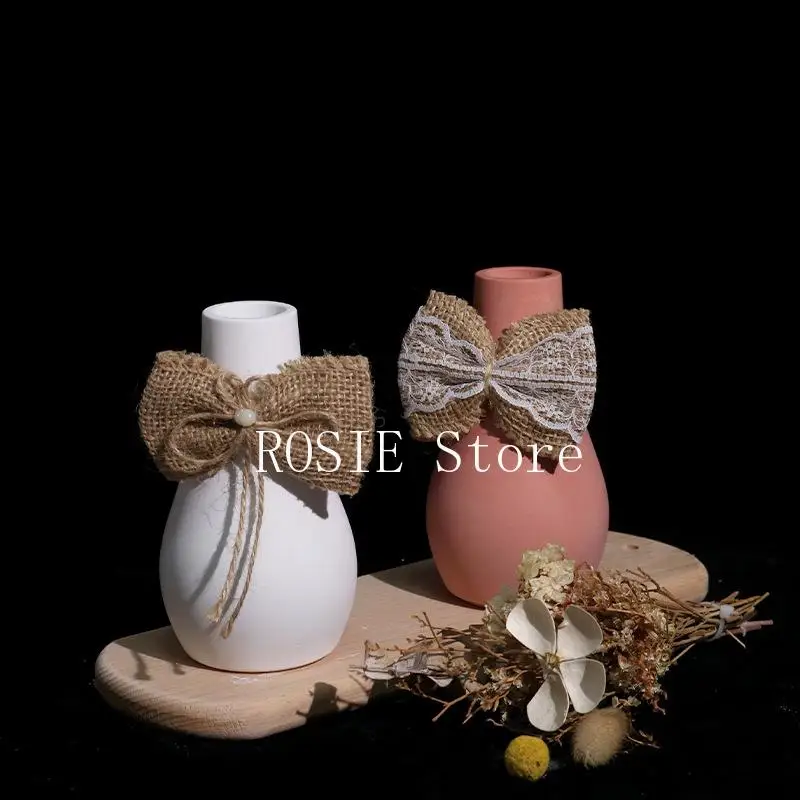 3D Long Vase Clay Silicone Mold DIY Crat Art Home Decoration Beauty Flowerpot Concrete Cement Molds
