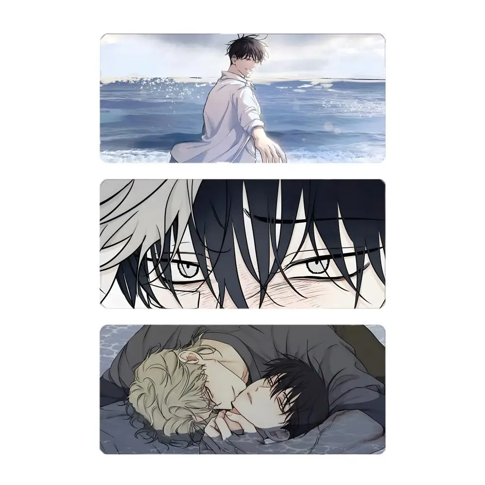 anime romantic L-Low Tide in Twilight Mouse Pad Mousepad Large Gaming LockEdge Thickened PC Table Desk Mat