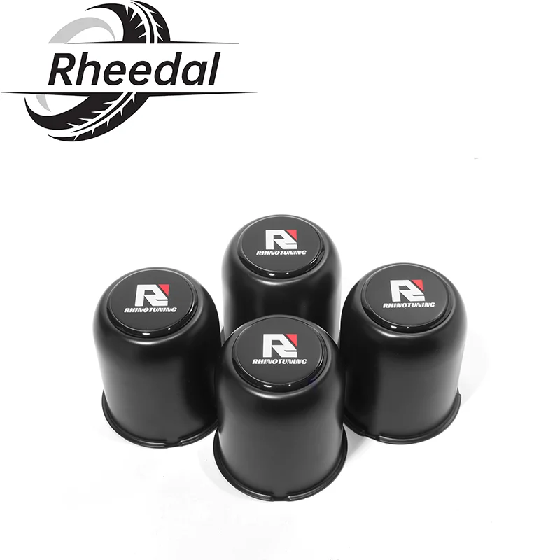 

Rheedal 2/4PCS 81mm/3.19" Hub 92mm/3.62" H Stainless 3.19 Push Through Center Caps For Travel Trailer Camper RV Push Thru Steel