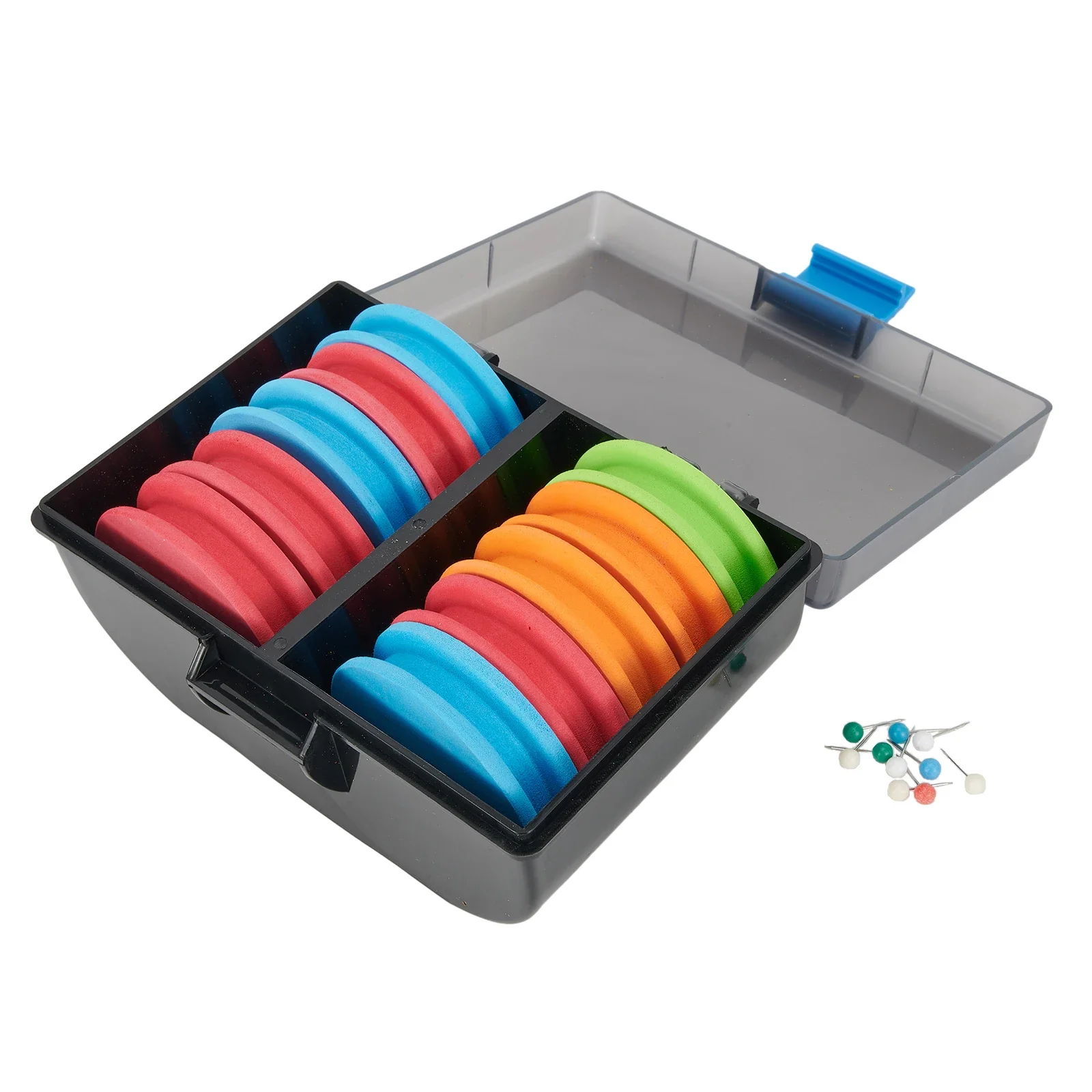 

20pcs Eva Foam Fishing Line Winder Organizers Rig Winders With Pins Storage Box Rig System Portable Sea Fishing Accessories