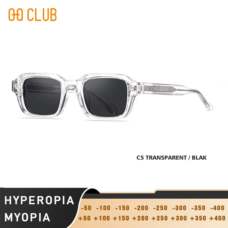 O-Q CLUB Uv400 Gepolariseerde Zonnebril Mannen 2024 Lunette Heren Bril Vrouwen Brillen Zonnebril Luxe Dames Oculairs Man Lenzen