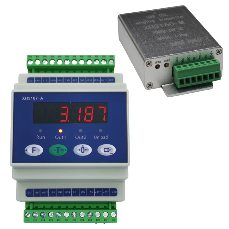 

XH3187-A Load Cell Amplifier RS485 Modbus Weigher Controller Weighing Transmitter