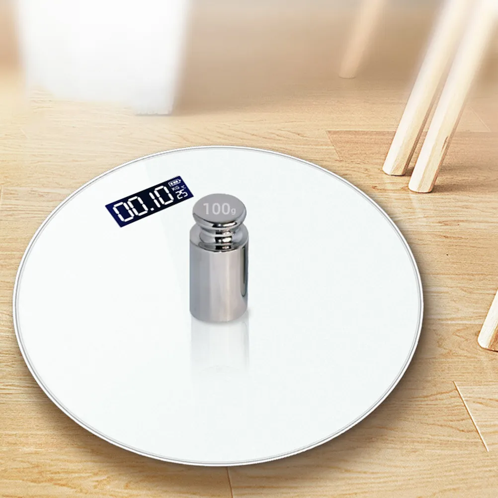 Body Weight Scale Tempered Glass ABS Electronic Scale Automatic on Off Large LED Display Precise Weighing Household Health