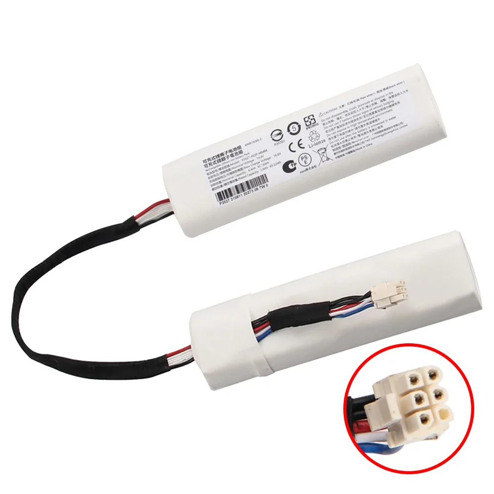 جودة عالية 92.16Wh P2027-4S2P-MMBK ل Dreame W10 Dreame W10 Pro Dreame W10s جهاز آلي لتنظيف الأتربة البطارية #4