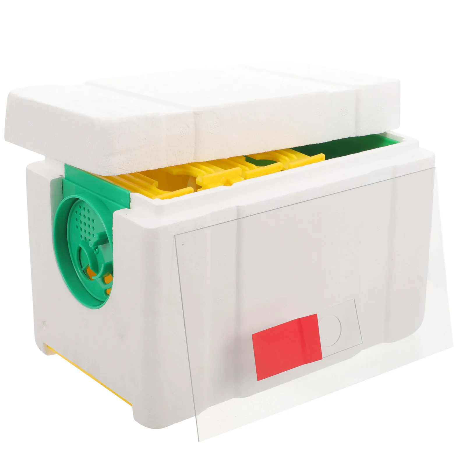 

Beehive Mating Box 4 Frames Pollination Bee Breeding Hive Durable Compact Beekeeping Tools Feeder Honeybees Boxes Foam Accessory