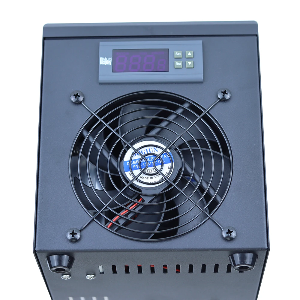 180W Aquarium Water Chiller 60L Fish Tank Cooler Heater System 10-40℃ Constant Temperature Device Sustainable Refrigeration