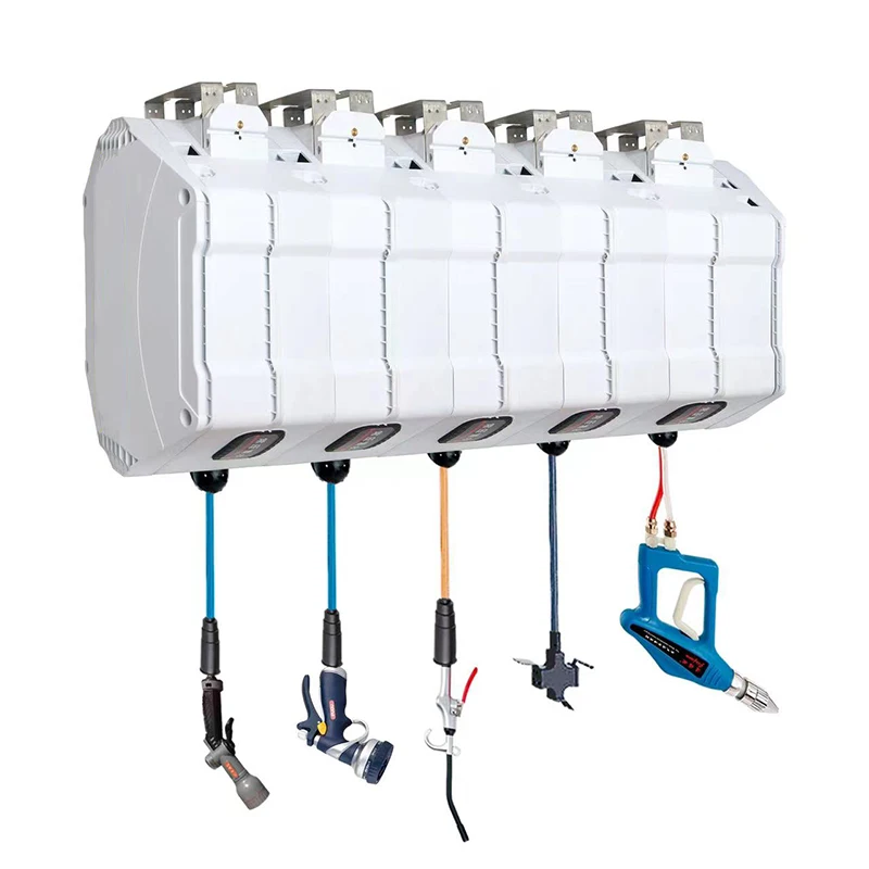 High Pressure Water Air and Electric Combinational Hose Reel Assembly-free High-pressure Drum of Car Washing Equipment