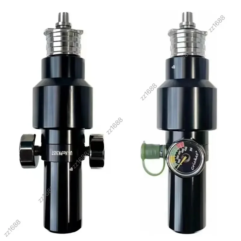 Explosion-proof Valve, Constant Pressure Valve, Black, Outer Trade Version, PCP Cricket