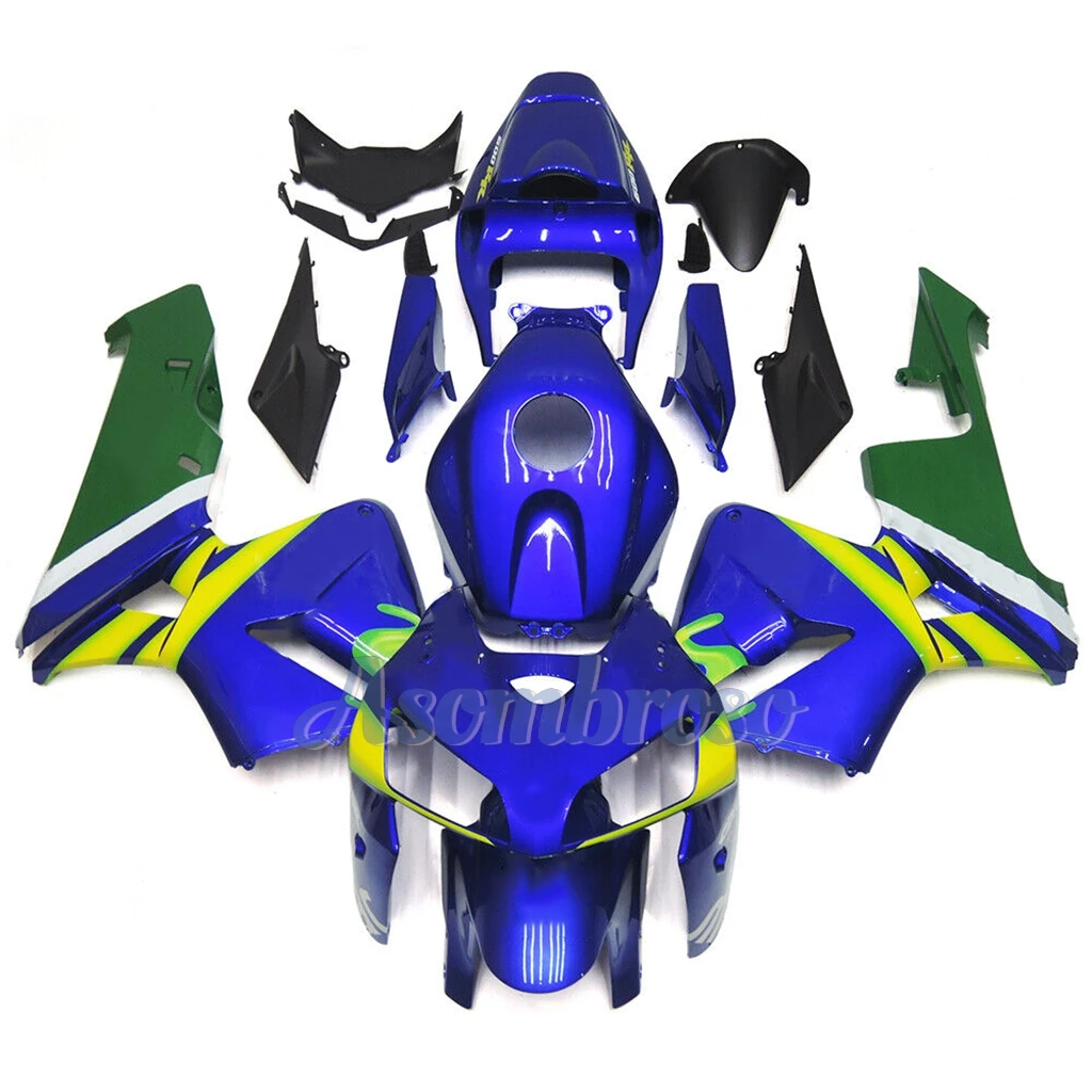 For CBR600RR 2005 2006 Movistar Blue Green Fairing kit cbr 600rr 05 06 CBR600 RR Bodywork Injection mold Fairings