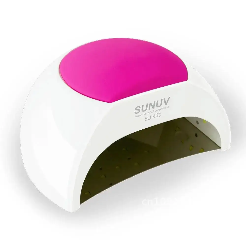 48W Nagellamp UV Lamp SUN2 Nageldroger voor UVLED Gel met Gebruik Sensor Nail Rose Droger Siliconen Salon Infrarood Pad