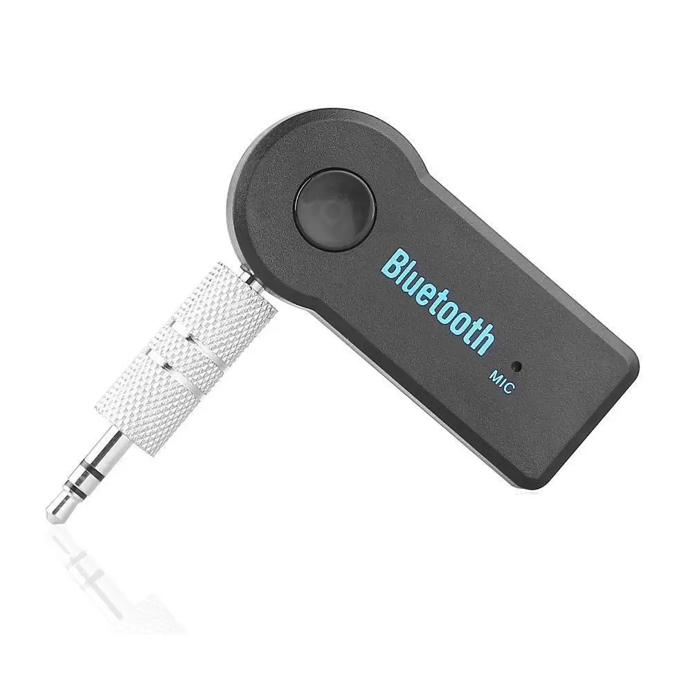 2-in-1 Wireless Bluetooth 5.0 Transceiver Adapter 3.5mm Jack AUX Audio Headphones Handfree Car Music Audio Aux Headset Receiving