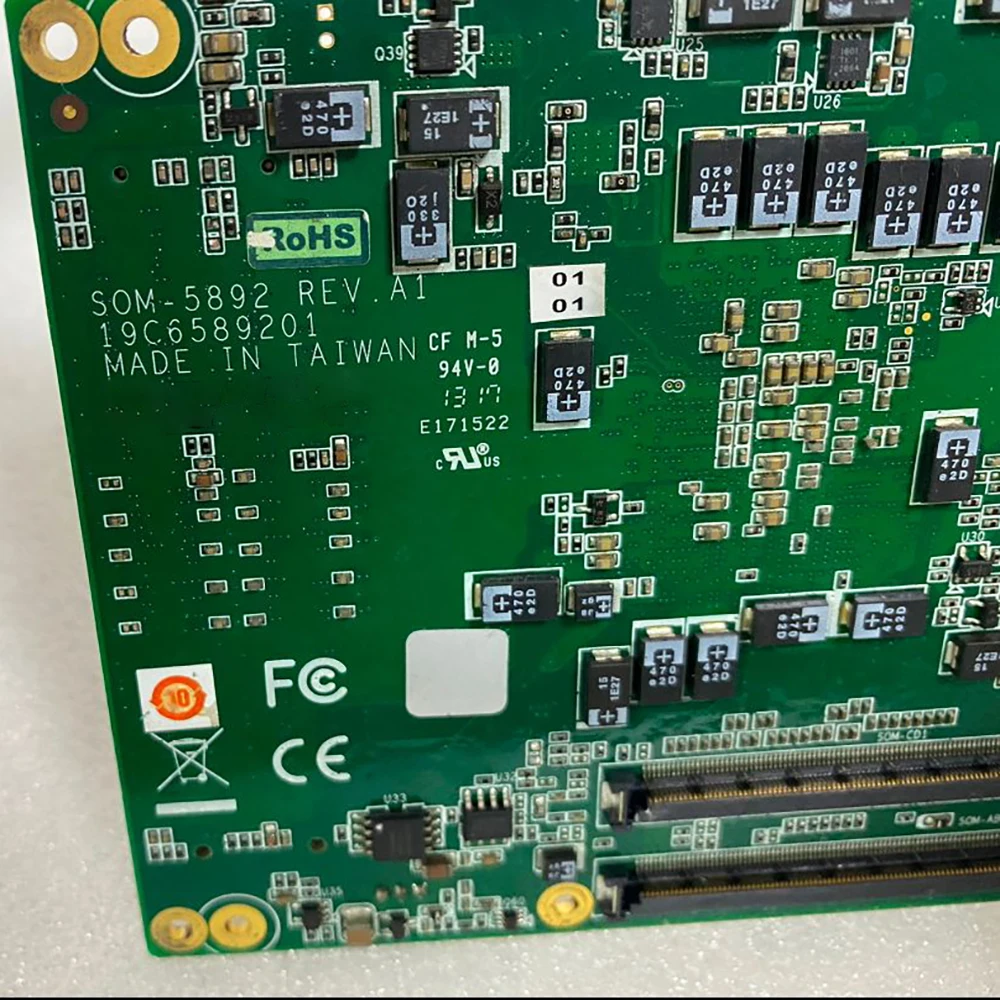 

SOM-5892FG Medical Ultrasound Motherboard SOM-5892 REV.A1