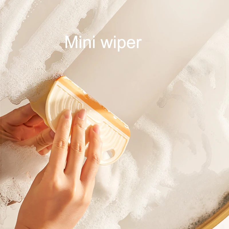 

Non-Scratch Handy Squeegee Kitchen Sink Countertop Squeegee Window Mirror Water Wiper Clean Scraping Film Scraper