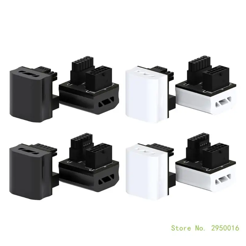 

12VHPWR 180Degree Angled Adapter 12+4pin GPU Power Connector 600W Pcie5.0 Power Adapter Durable and Reliable Adapter