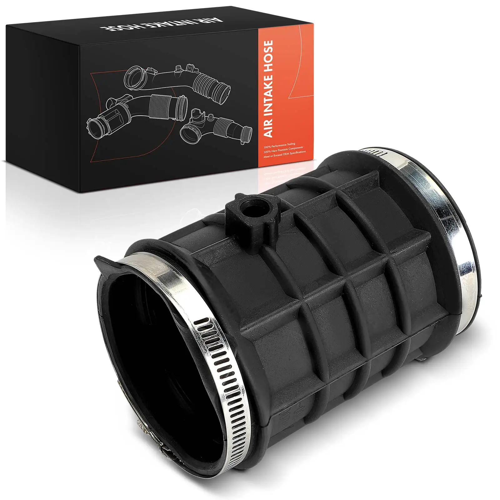 Frankberg 1x Ansaugschlauch, Luftfilter für Mercedes-Benz C124 S124 W202 R129 1986-2001 A1041410990 1041410990