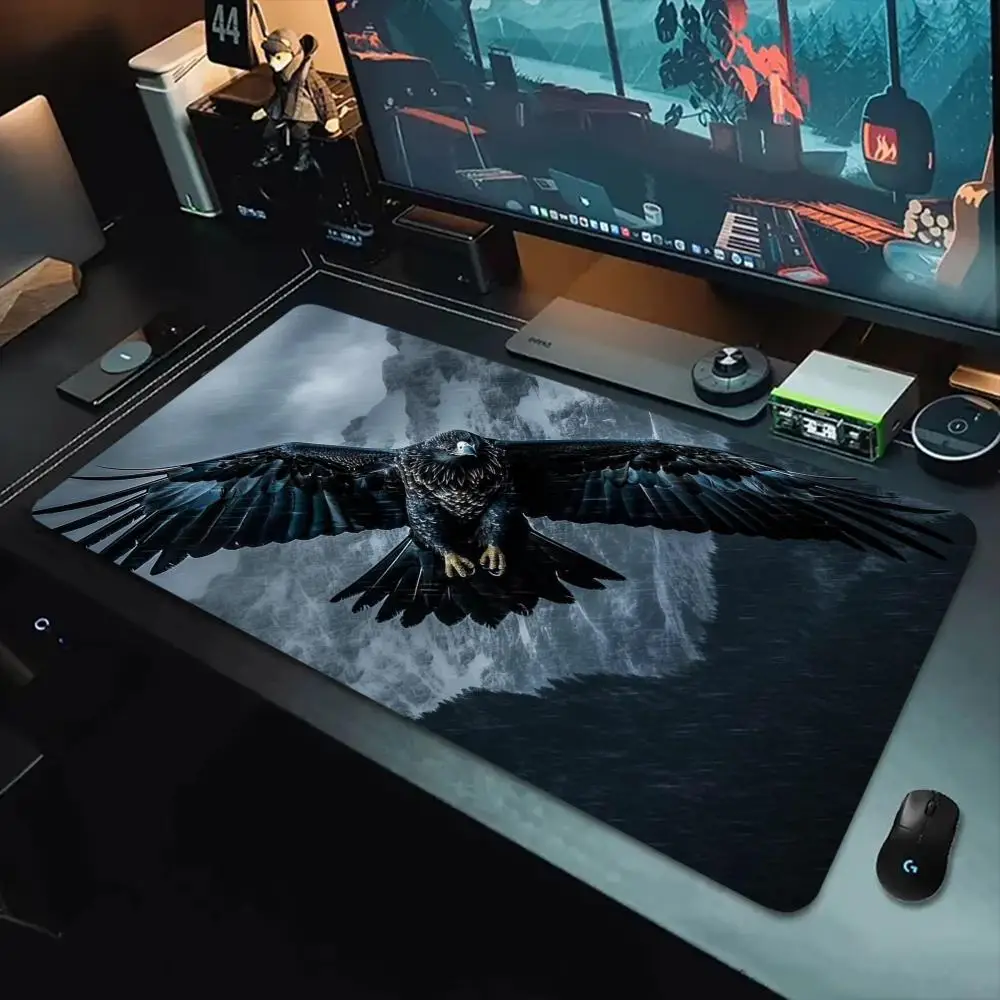 eagle Mouse Pad Mouse Pads For Desk, Gaming Mouse Pad,  with Stitched Edges and Non-Slip Rubber Base