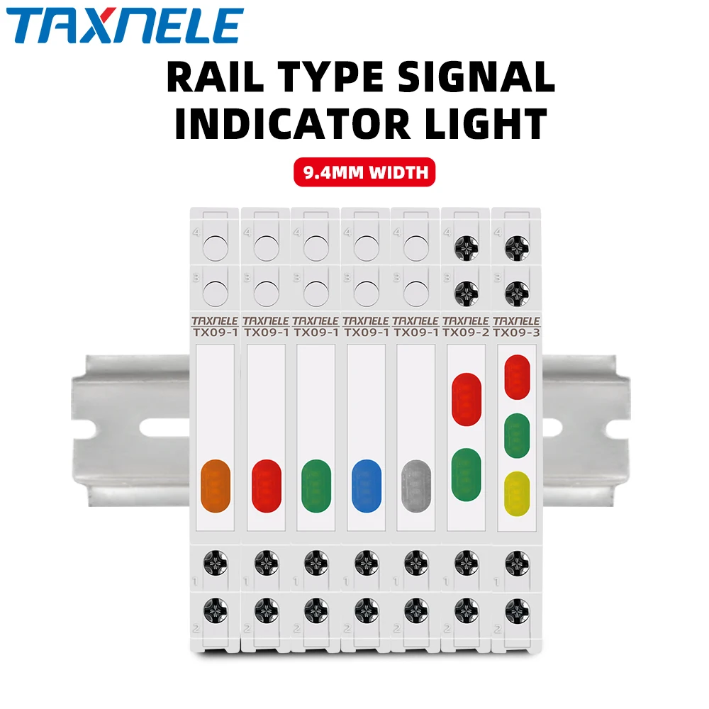 Recomendação e Avaliação Detalhada do Sinalizador LED em Rail DIN TX09: Solução Compacta e Eficiente para Instalações Elétricas