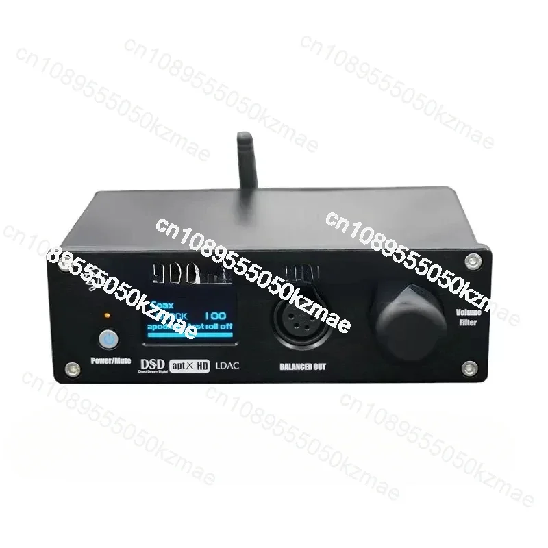 Csr8675 5.0 Dual ES9038Q2M Fully Balanced Headphone Amp XMOS XU208 DAC Audio Decoder DSD512