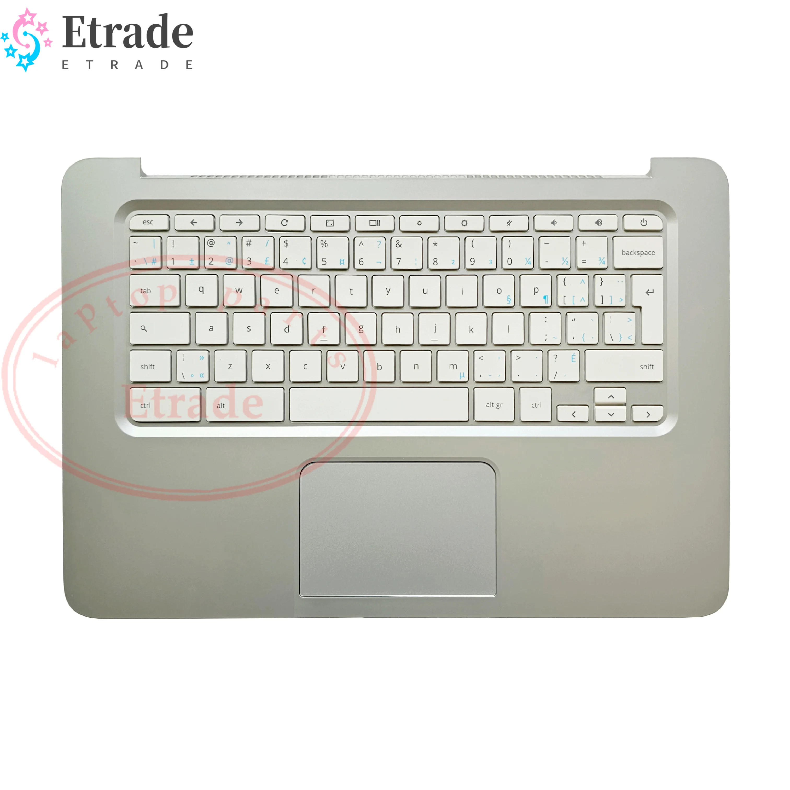 

Новый оригинальный чехол для HP ChromeBook 14 G1 14-Q 14-SMB, верхняя крышка упора для рук, тачпад с клавиатурой EAY01003020 740172-DB1