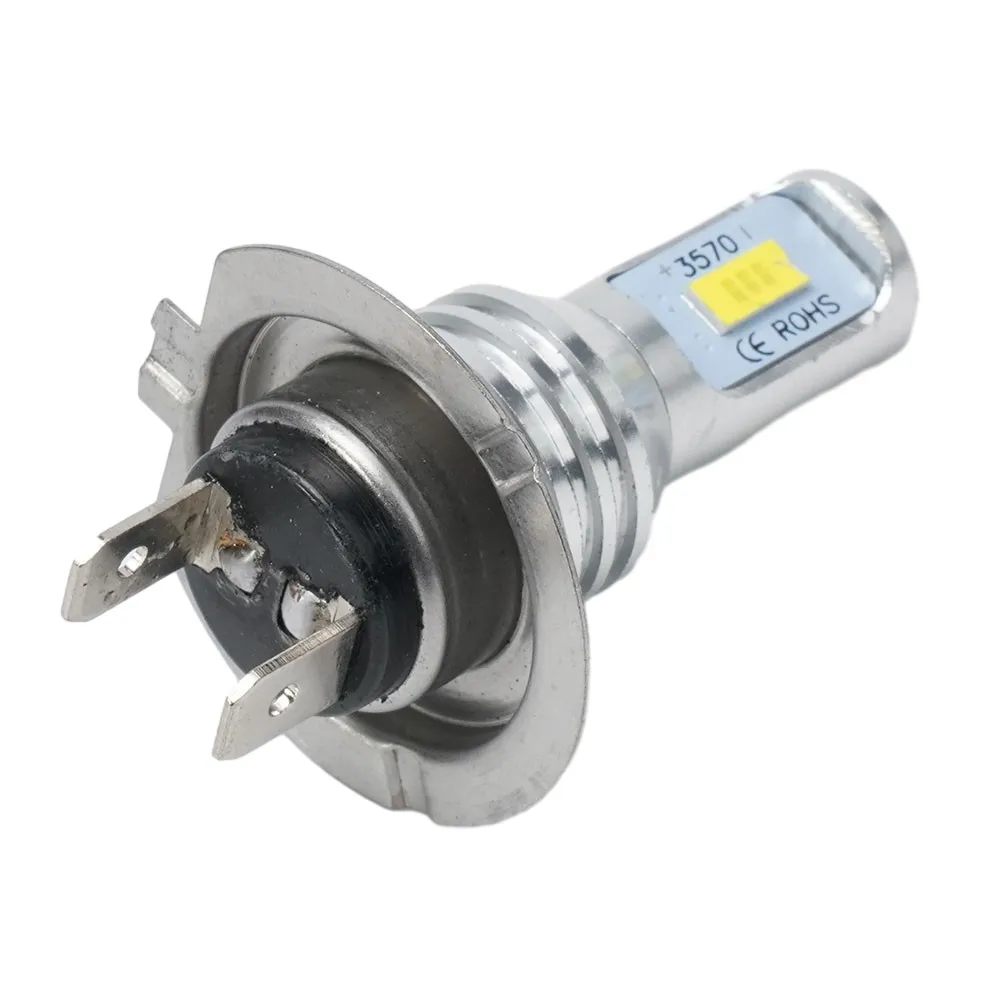 車の LED ヘッドライト防塵 H7 部品交換超高輝度防水ホワイト 6000K 8000LM 2 個 55 ワットポータブル