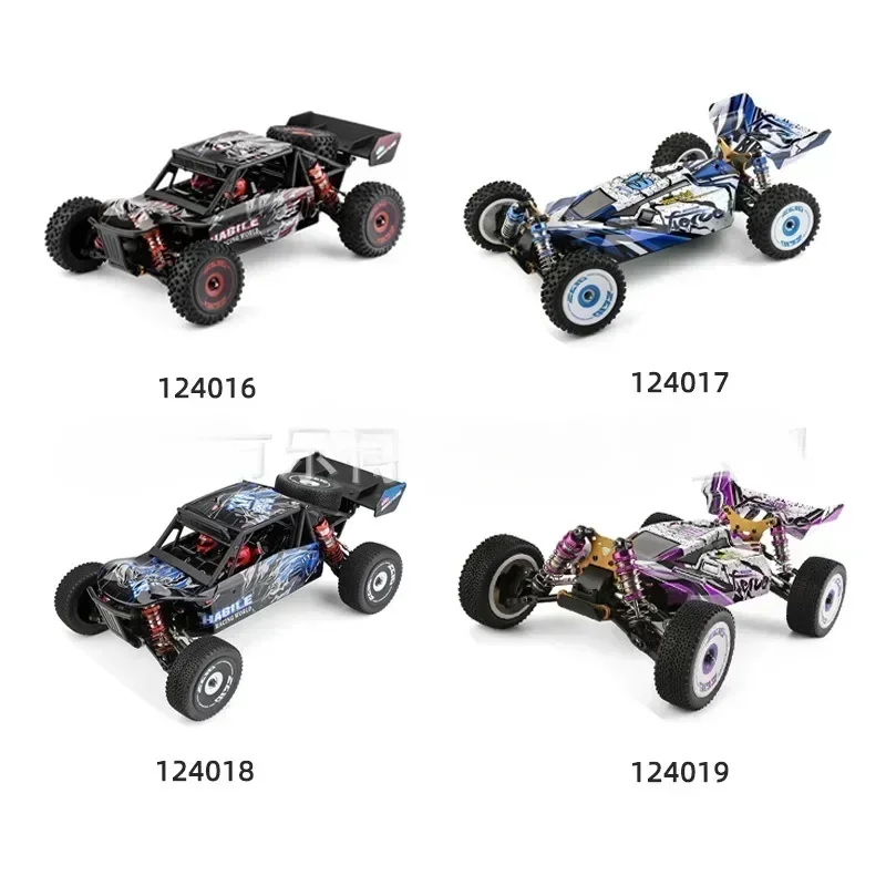 1/12 Monster Truck Modified Body Shell Wheels Upgrade Parts Kit for Wltoys 124016 124017 124018 124019 RC Buggy Car Hobby view 3