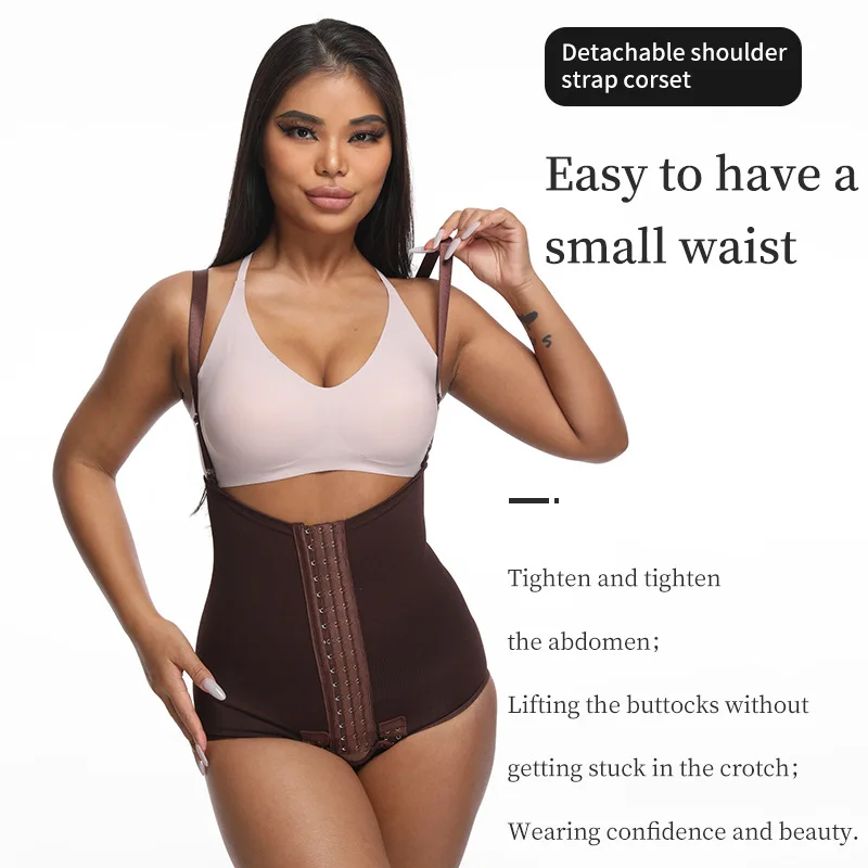 Women Shapewear Bodysuit Tummy Control Panties High Waist Trainer Girdle Shorts Body Shaper Butt Lifter Compression Underwear