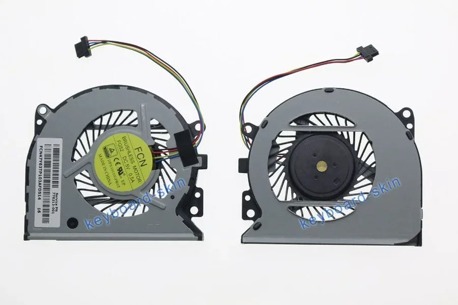 New for HP 13-B 13-A 13-A010DX X360 13-A013CL series laptop cpu Cooling fan 776213-001