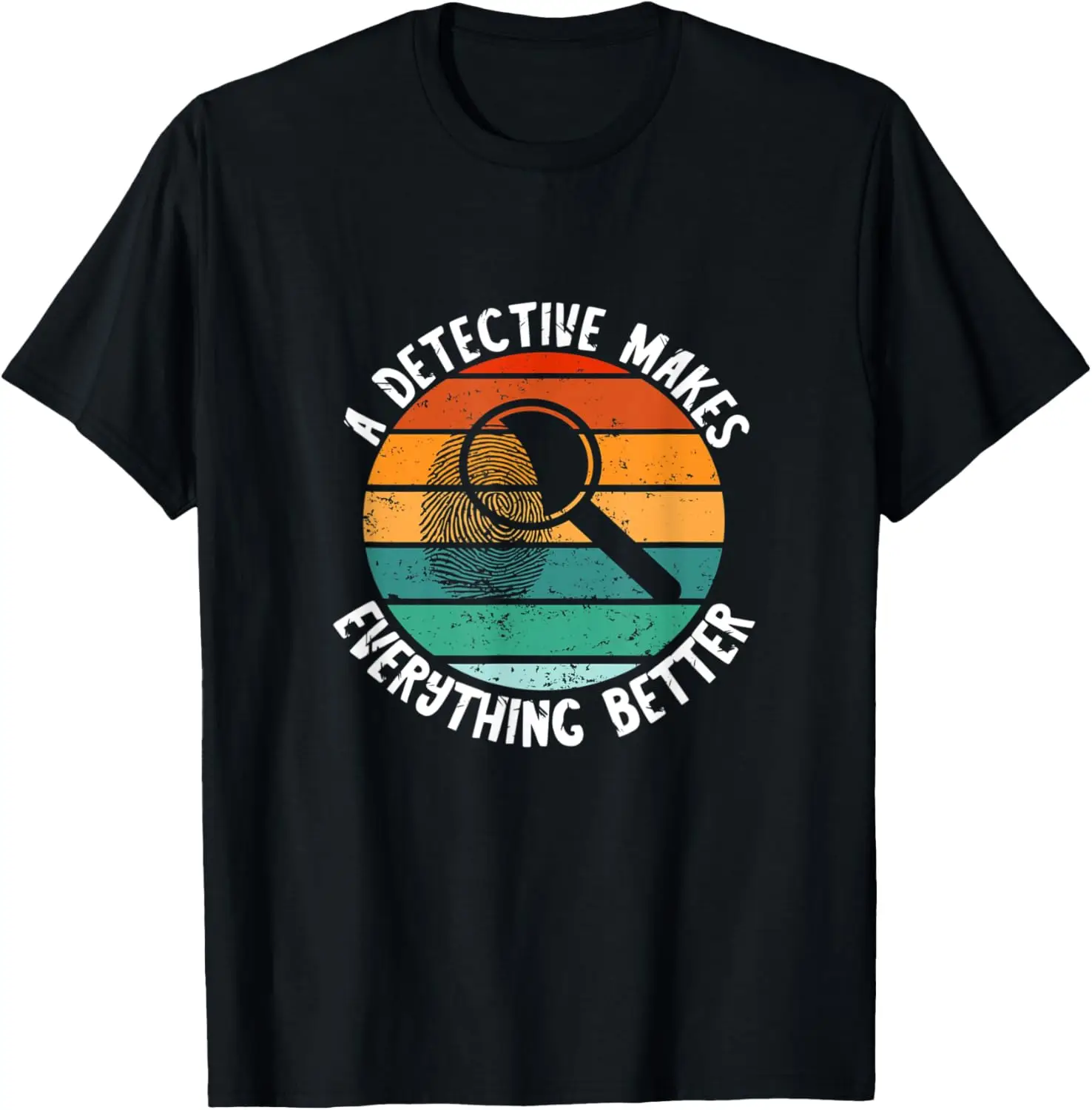 Detective Retro Vintage Makes Everything Better Spy Costume T-Shirt