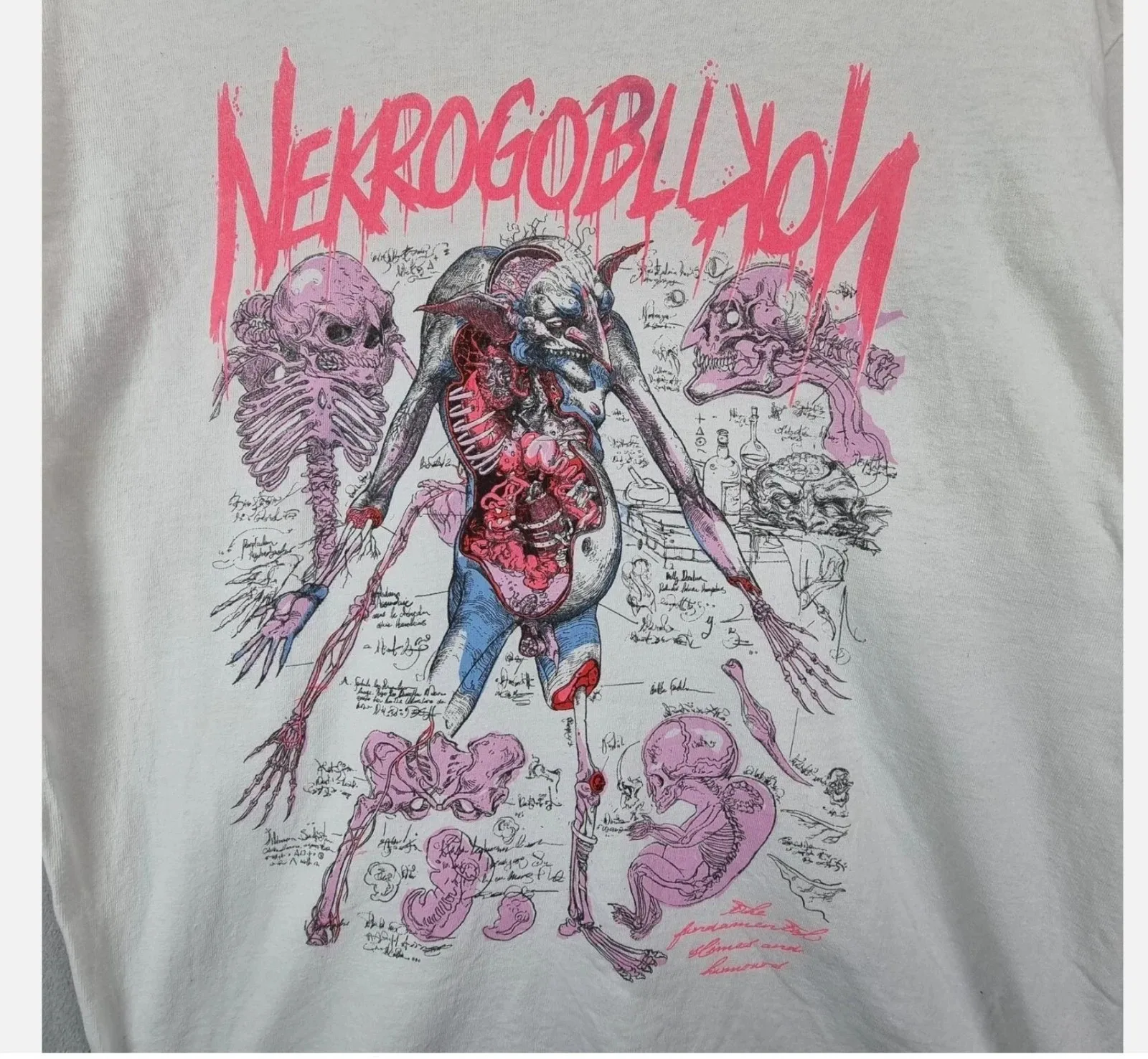 

Vtg Nekrogoblikon Band Goblin Рубашка унисекс Концерт от S до 5XL