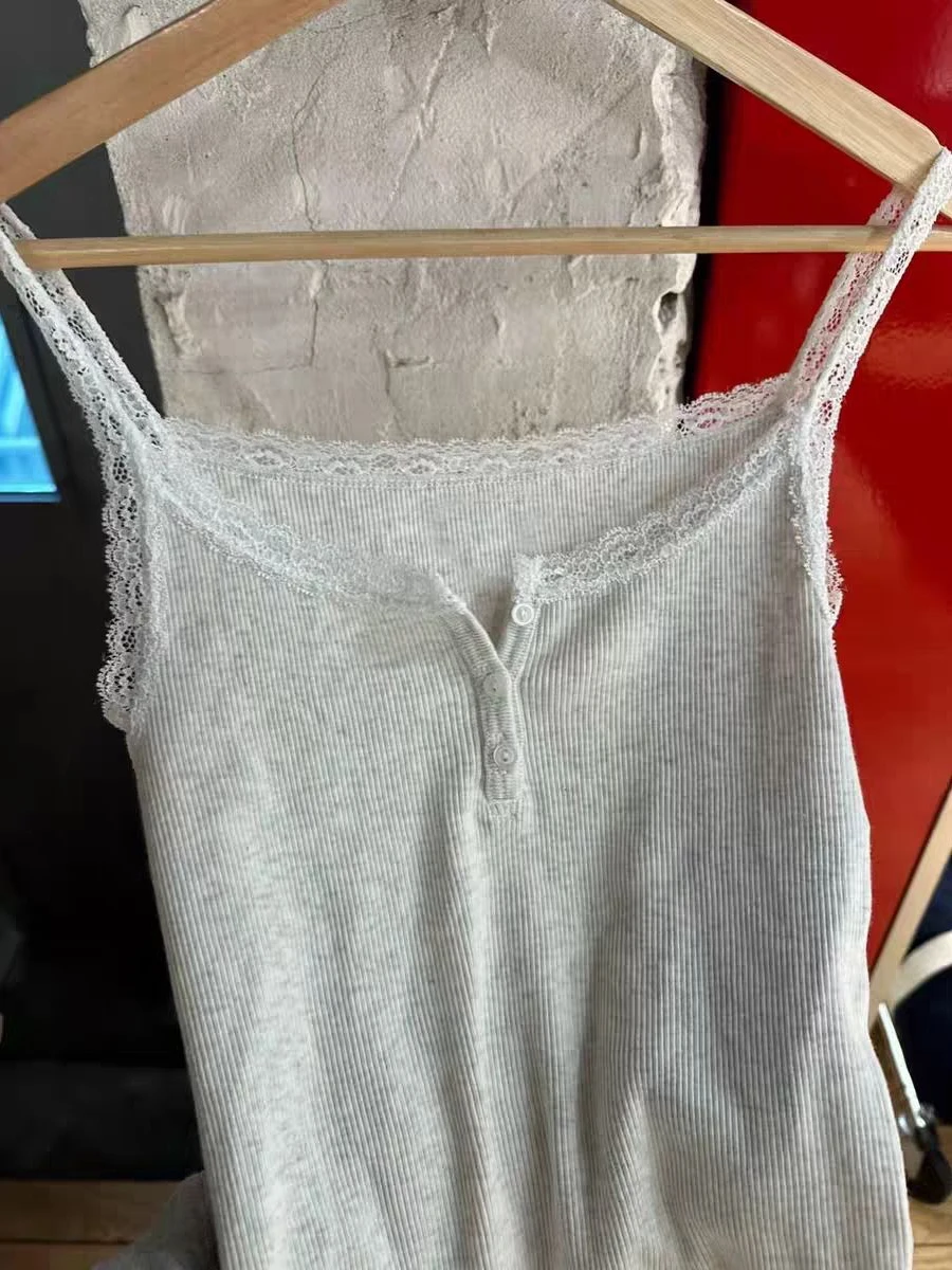 Thumbnail 4 - #61 Latest Lace Trim Camisole Offers