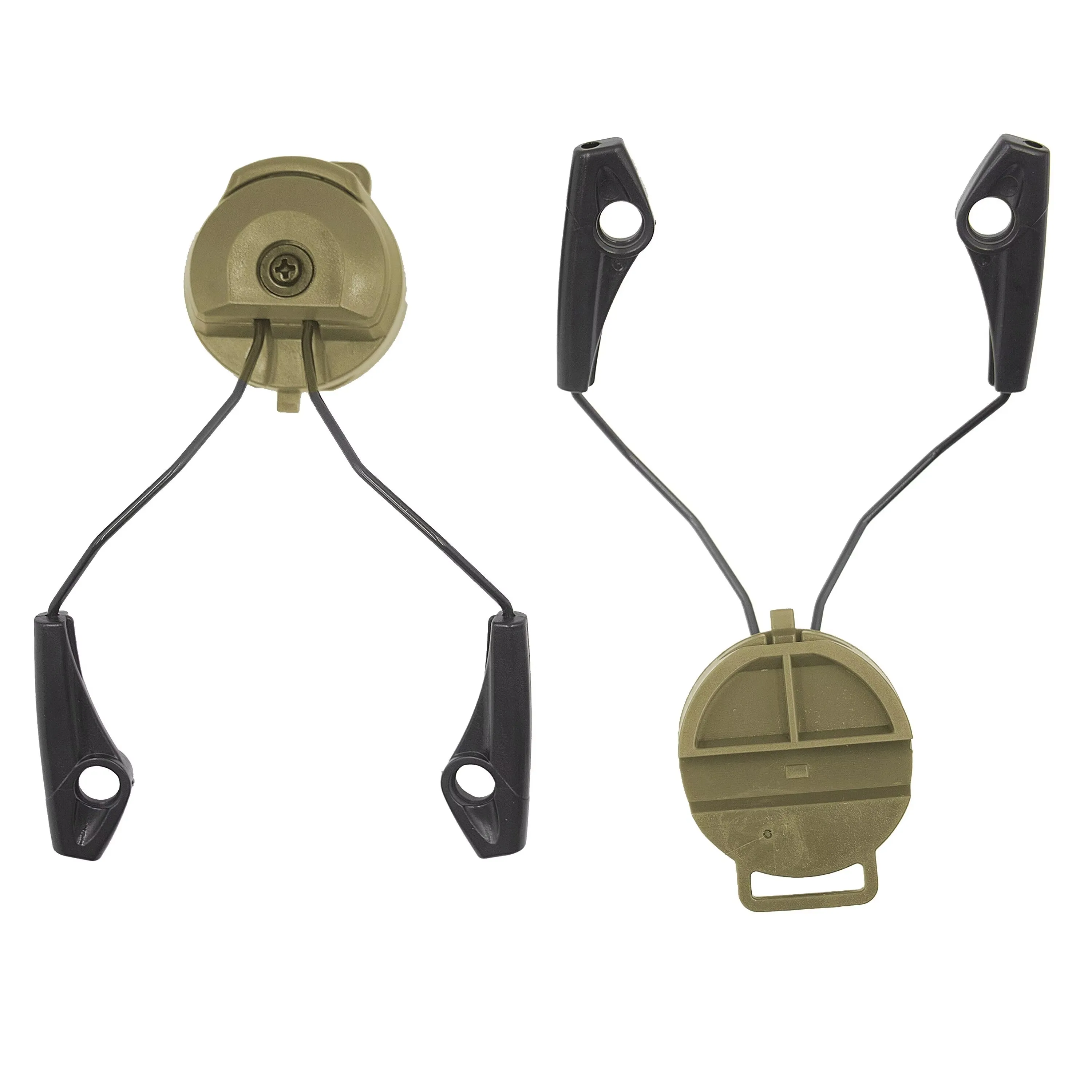 Earmuff Bbracket.ARC Electronic Headset Helmet Adapter.Suitable for Impact Sport and Walker's Headphones