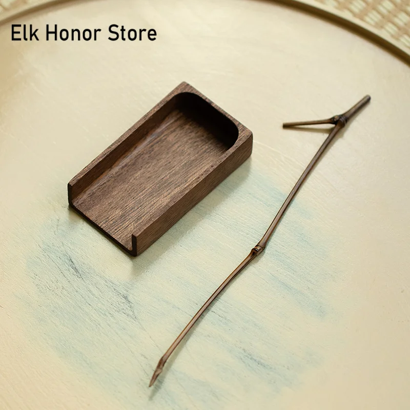 พลั่วตักชาญี่ปุ่นทรงสี่เหลี่ยมสำหรับใช้ในครัวเรือนอุปกรณ์ตกแต่ง