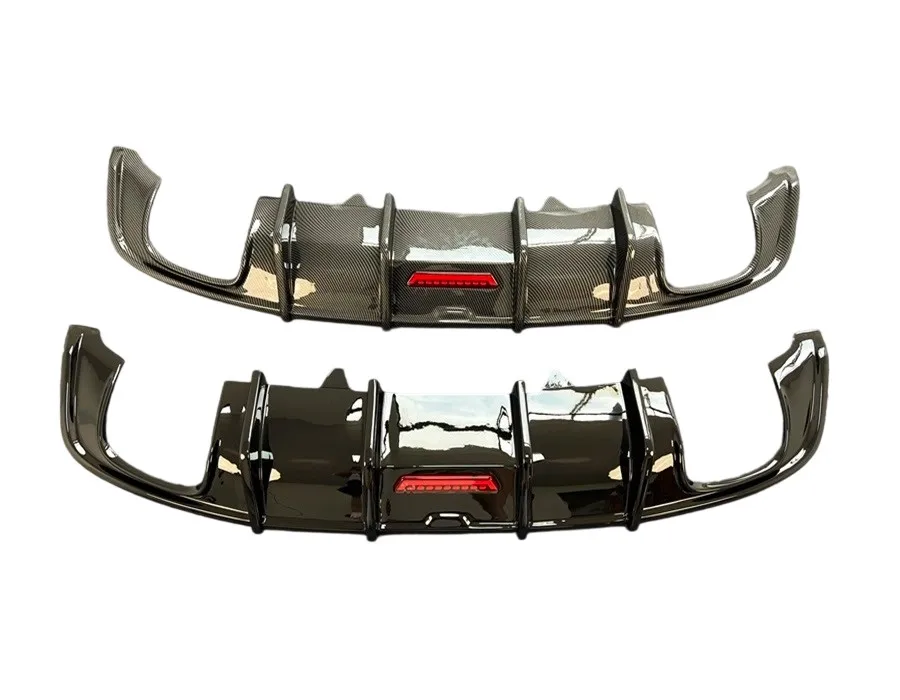 

Car A5 S5 Carbon Fiber Texture Rear Diffuser RS5 Glossy Black Rear Bumper Diffuser Splitter Lip for A5 S5 B9 2017 2018 2019