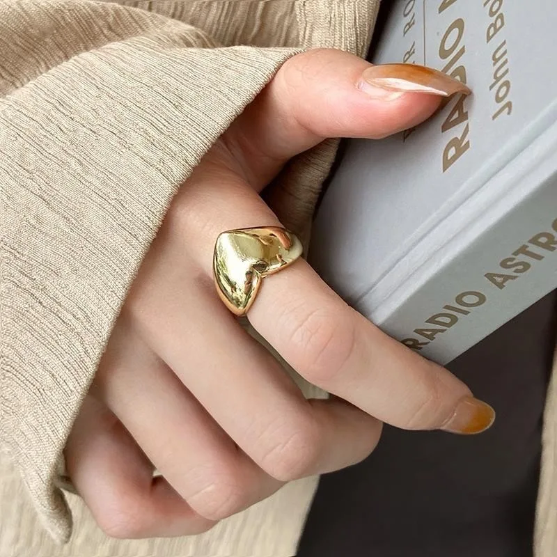 New 925 Sterling Silver Adjustable Stackable Vintage Ring, Gift for Her