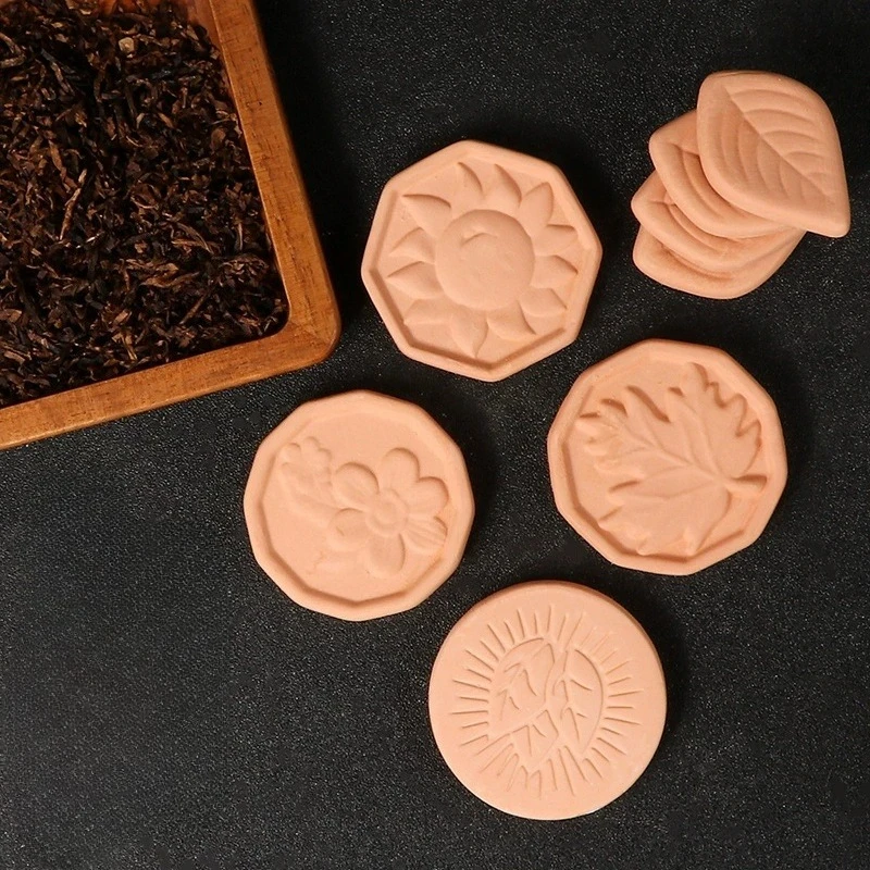 Natural Clay Single Moisturizing Tablet Long-Lasting Humidifying Cigar Box Enthusiasts Reliable Care