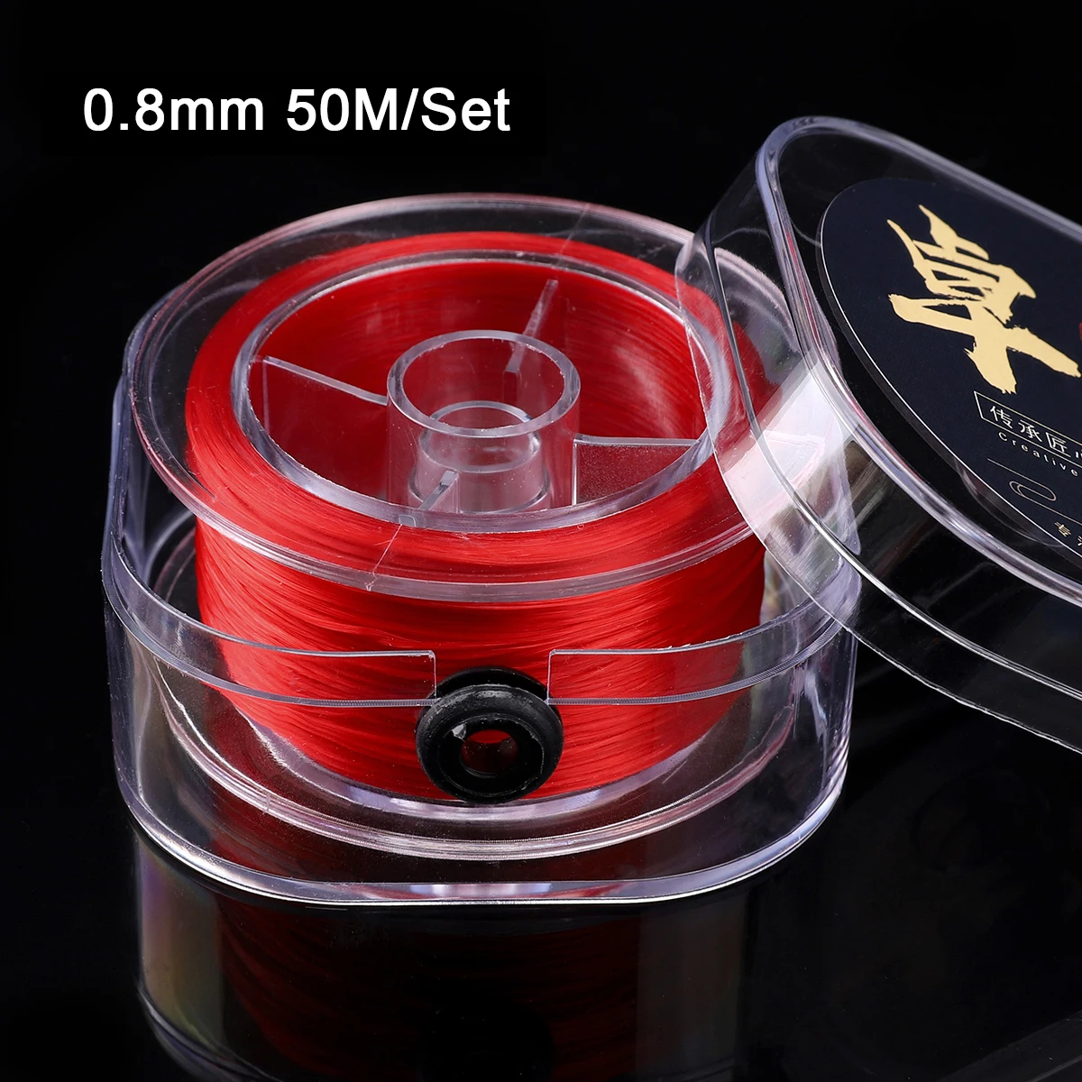 0,8 mm platte nylon elastische kralenlijn geschikt voor DIY kralenarmband ketting sieraden maken accessoires