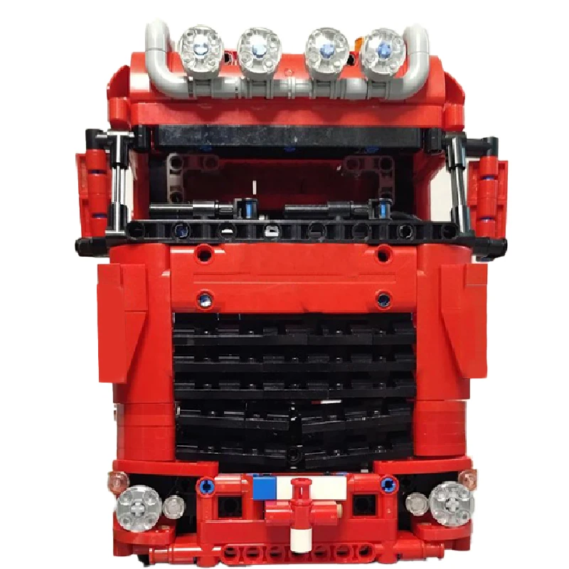 1535 Pezzi Camion da Trasporto Pesante MOC Personalizzabile Modulare Mattoncini da Costruzione Design Creativo Giocattolo Fai da Te per Ragazzi Regalo di Compleanno