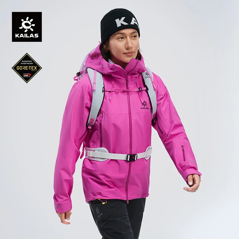 KAILAS 2026 Mont X Hard Shell Jacket 75D 3L GTX Rainstorm Waterproof Hooded Coats Professional Mountaineering Jackets KG2611104