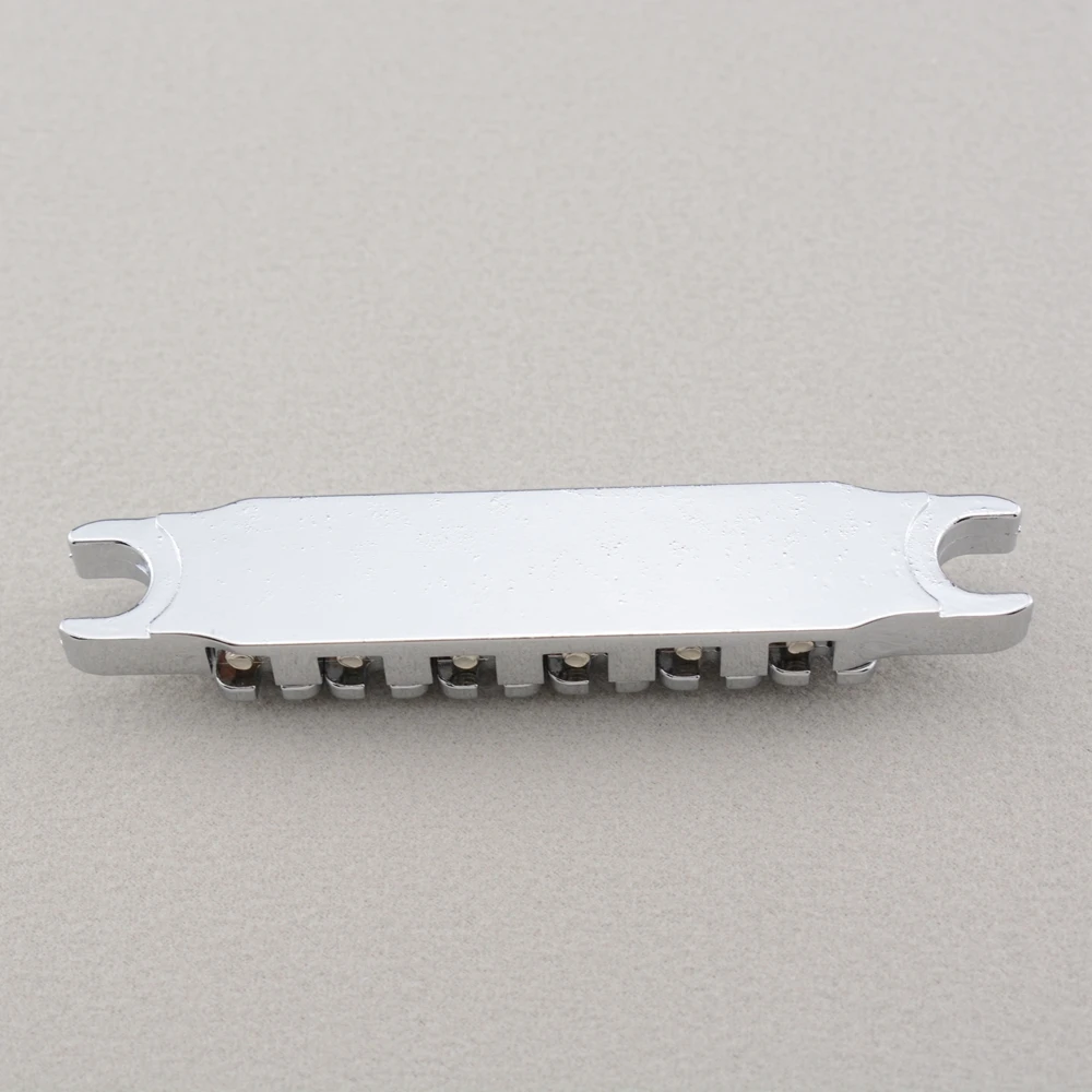 1 Set Original Genuine IBZ Quik Change III Tune-O-Matic Electric Guitar Bridge And Tailpiece Chrome
